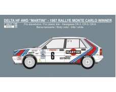 Transkit – Lancia Delta HF 4WD - 1987 Rallye Monte Carlo 1/24 "LIMITED"